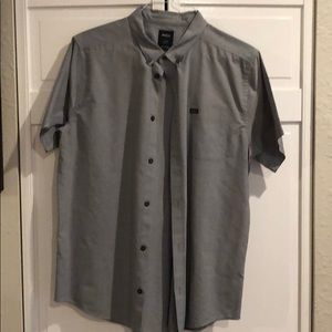 RVCA short sleeve button down L
